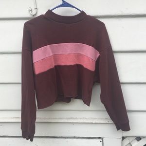 American Eagle Ahh-amazingly soft maroon crewneck